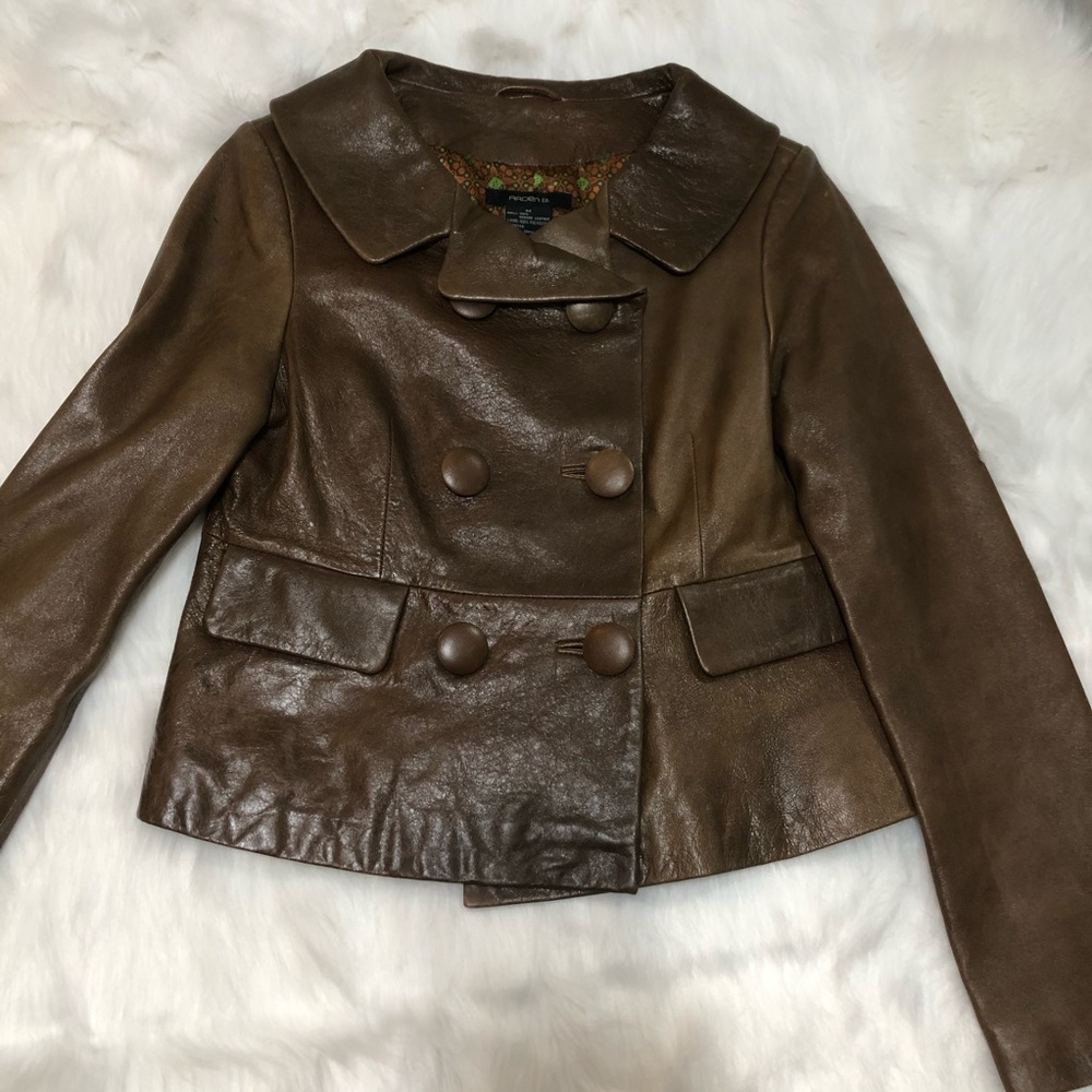 Arden B Genuine vintage Leather Jacket size M